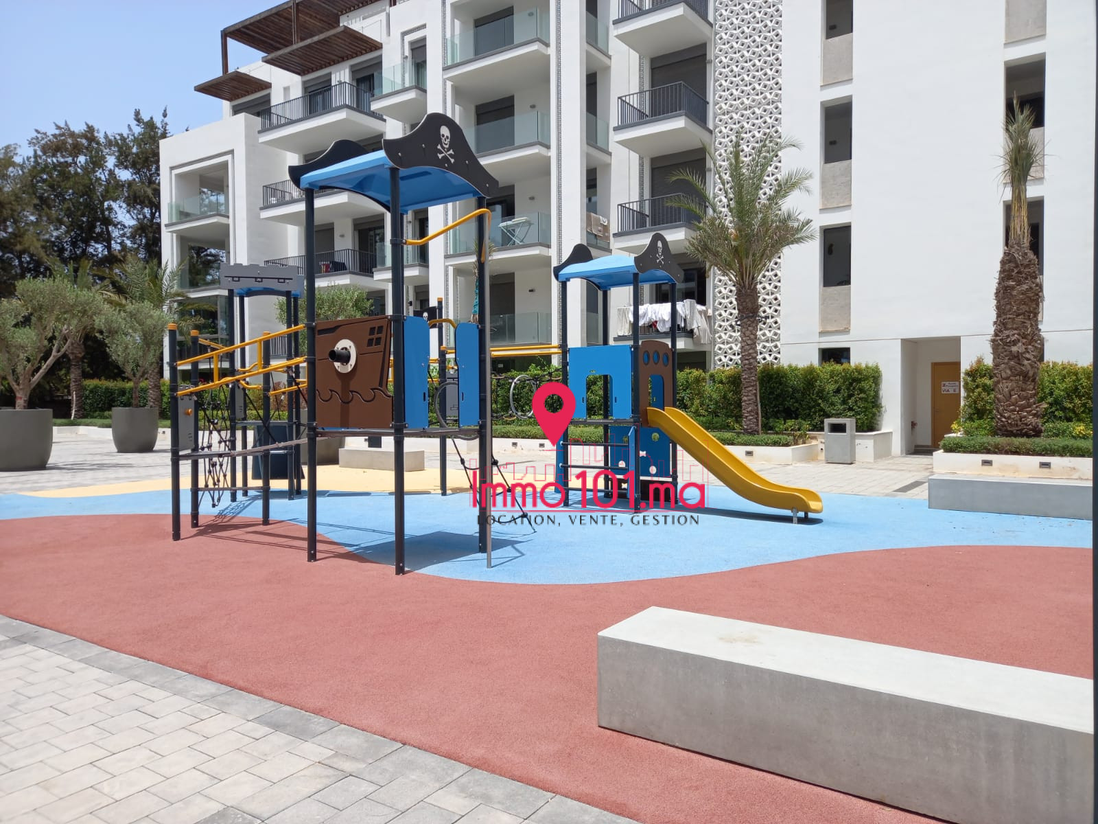 Location appartement meublé à l’Orangeraie - Souissi ZLLAM2355